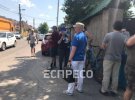 Жителі Русанівських дач, що на столичному Лівому березі, протестують проти інтенсивного руху вантажівок. Фото: espreso.tv