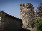 Руины византийской крепости VI века Алустон в историческом центре Алушты