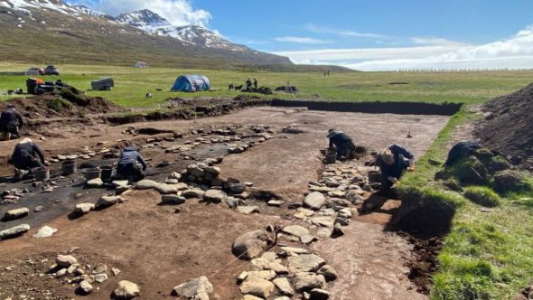 В Исландии раскопали усадьбу викингов, которой около 1,2 тыс. лет