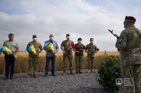 Вшанували пам’ять загиблого у 2014-му році біля гори Карачун українського військового екіпажу