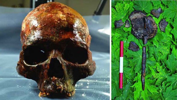 Ученые сделали трехмерную реконструкцию черепа без челюстей древнего человека каменного века
