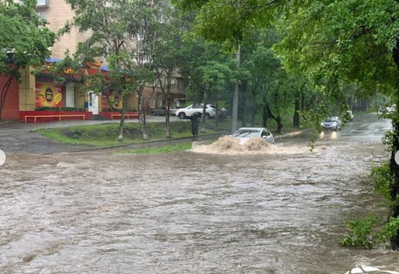 У Владивостоці сталась повінь