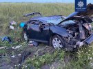 На Київщині перекинувся автомобіль Citroen: четверо травмованих, одна людина загинула