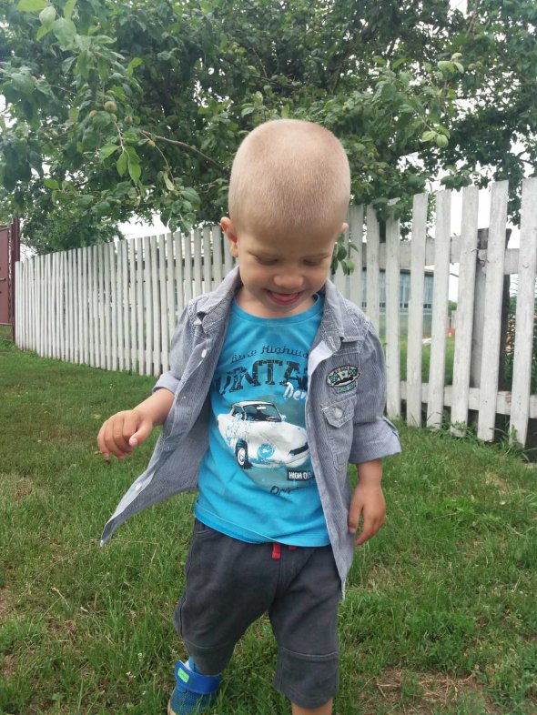 2-річному Матвієві Молодецькому потрібна допомога. Фото надане Ольгою Молодецькою