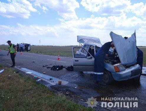 На Херсонщині зіткнулися  «ЗАЗ Славута» та мотоцикл «МТ». Водій та 2 пасажири останнього загинули