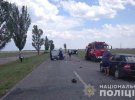 На Херсонщине столкнулись «ЗАЗ Славута» и мотоцикл «МТ». Водитель и 2 пассажира последнего погибли