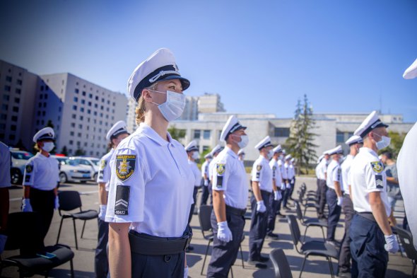 Выпускники Академии патрульной полиции 2020