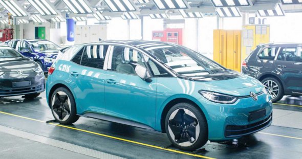 Электрокары Volkswagen будут собирать в Украине