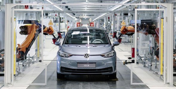 Электрокары Volkswagen будут собирать в Украине