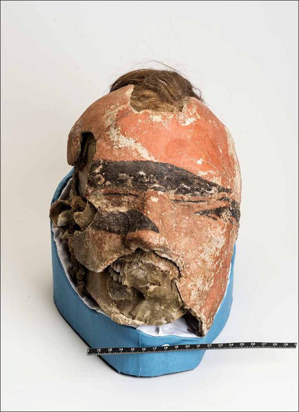 Так выглядит погребальная маска представителя таштыкской культуры