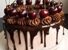 Рецепт вишневого торта: идеи впечатляющего декора ягодами