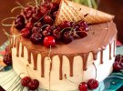 Рецепт вишневого торту: ідеї вражаючого декору ягодами