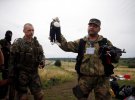 Місце падіння пасажирського авіалайнера на Донбасі у 2014 році