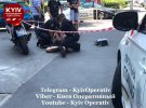 В Киеве задержали пьяного вооруженного мужчину за кражу мотокицла