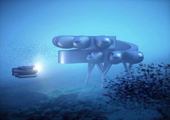 Проект международной подводной станции