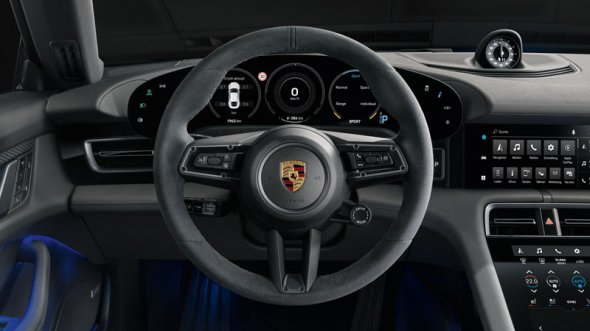 Новий Porsche Taycan пропонує власнику прискорення від 0 до 100 км за 2.8 cекунд