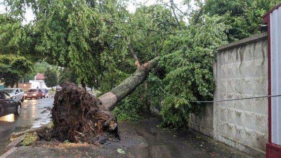 Негода залишила частину містян без води та світла. Фото: tsn.ua