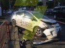 В Одесі   поліцейський Toyota Prius протаранив мікроавтобус. Троє постраждалих