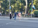 У Києві абсолютно голий чоловік розгулював урядовим кварталом