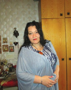 Провидиця Алевтина родом із Москви. До Тернополя переїхала 21 рік тому разом із чоловіком