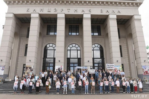 У Білорусі проходять акції солідарності. Фото: tut.by