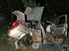 На Київщині  автомобіль Chevrolet влетів у бетонний паркан домоволодіння.  20-річний водій та 15-річна пасажирка загинули на місці, ще 3 пасажирів - скалічилися