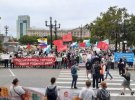 Жители Хабаровска и других населенных пунктов края приняли участие в 50-й акции протеста против ареста губернатора Сергея Фургала и политических репрессий в регионе.