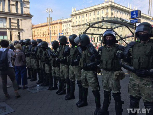 В Беларуси проходит Марш мира и независимости. Фото: news.tut.by