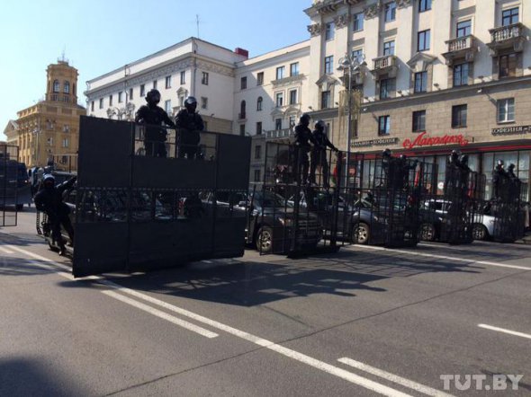 У Білорусі проходить Марш миру і незалежності. Фото: news.tut.by