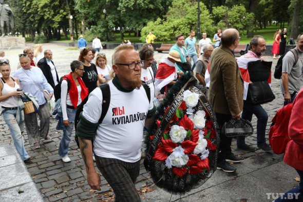 В Беларуси проходит Марш мира и независимости. Фото: news.tut.by