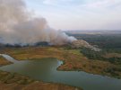 Під Полтавою палає міське сміттєзвалище