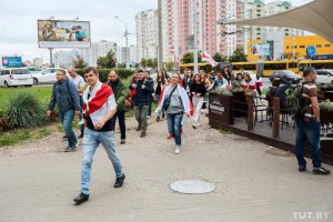 В Беларуси продолжаются протесты. Фото: tut.by