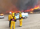Пожары в лесах Калифорнии