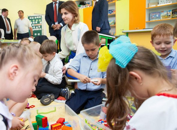 Марина Порошенко прокоментувала проблеми інклюзивної освіти в Україні