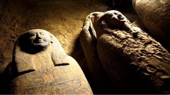 По словам ученых, к саркофагам никто не прикасался с момента захоронения