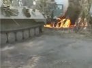 На навчаннях "Кавказ-2020" російські військові спалили власну військову техніку
