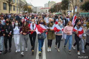 У Білорусі триває 50-й день протестів. Фото: tut.by