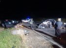 На Ивано-Франковщине Daewoo Lanos влетел в Renault Megan. Два человека погибли. Еще двое - травмированы