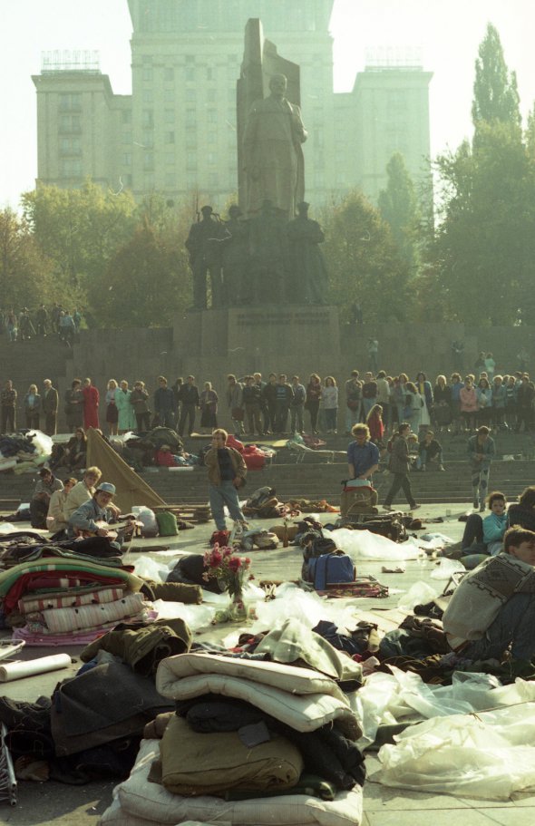 Революція на граніті, Київ, 1990