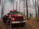 На Луганщині триває ліквідація пожеж, які виникли 30 вересня. Вогонь охопив понад 19 тис. га