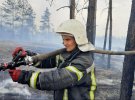На территории Луганской области продолжается тушение пожаров, возникших 30 сентября и 1 октября. Огонь охватил более 20 тыс. га