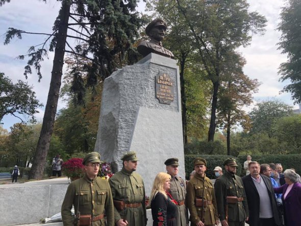 Памятник построили на улице Сечевых Стрельцов, 86. Фото: Facebook