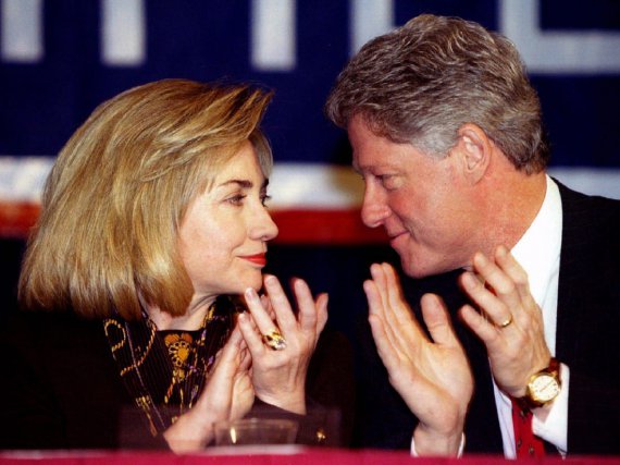 Билл и Хиллари Клинтоны / Time
