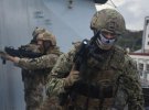 Військові ССО України провели тренування на есмінці Великої Британії