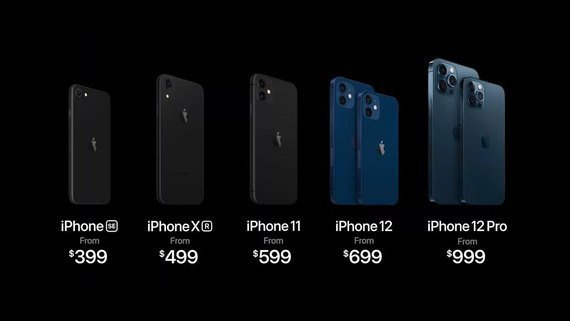 Представили нову лінійку iPhone 12