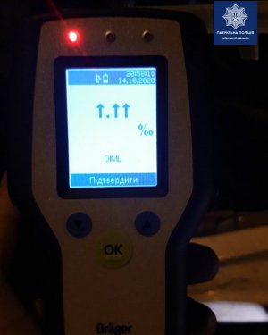 Допустимое содержание алкоголя в крови - 0,2 промилле, в нарушителя - 5,0