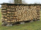 Куди скласти дрова: ідеї зберігання