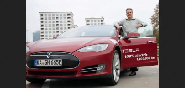 Владелец электрокара Tesla может установить новый рекорд