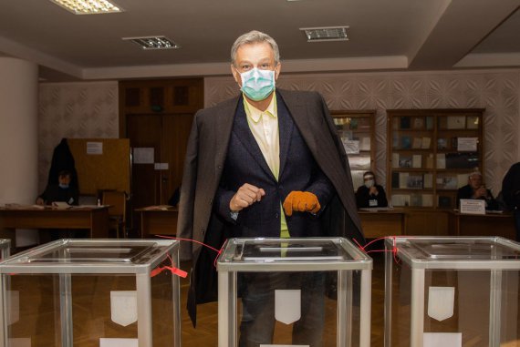 Пальчевський проголосував за перемогу киян. Фото: palchevskyi.win