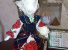 Галина Базюнь з райцентру Гайсин виготовляє авторські ляльки-мотанки